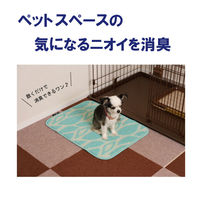 【アウトレット】山崎産業 リーフレッシュ消臭マット　スクエア　４５×６０ｃｍ　グリーン 4903180196203 １箱（１枚入）（直送品）