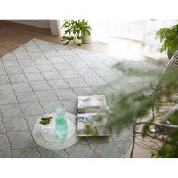 スミノエ HOMEカタログ 抗菌・抗ウィルス ラグ オブリック 1300×1900mm ライトグリーン 4549781265629 1枚（直送品）