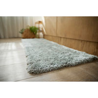 スミノエ HOMEカタログ 抗菌・抗ウィルス マット フォルト 450×1800mm ブルーグレー 4549781265995 1枚（直送品）