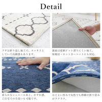 トシシミズ ディクトム ゴブランシェニールマット DM-011 500×700mm ブルー 4573109303144 1枚（直送品）