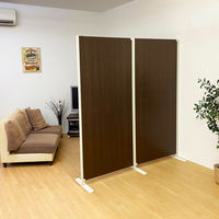 【軒先渡し】置き式パーテーション 本体 幅900×奥行440×高さ1870mm/1970mm ホワイト MM-BT90/ホワイト 1台（直送品）