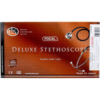 カネイシ FOCAL(フォーカル) ダブルヘッド聴診器 FC-202 ピンク【医療・衛生・救急用品】 GS1-128 1セット(3個)