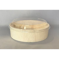 木具輪 （木製弁当箱）エコオリFLR-01B 丸型 本体 300個 SD196032-300 １箱(300個)（直送品）