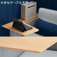 【組立設置込】コクヨ インターバル ブースソファ 幅1000mm ナチュラル×ライトグレー×ディムグレー 1台（直送品）