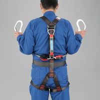 エスコ 墜落制止用器具(フルハーネス/巻取式ツインランヤード付) EA998FF-55 1個（直送品）