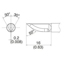 エスコ [EA304HYー21用] 替ブレード(ナイフ型) EA304HY-22 1個（直送品）