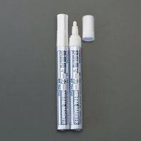 エスコ [黄/細字] 油性ペイントマーカー(鉄鋼用/10本) EA765MV-801 1セット(30本:10本×3パック)（直送品）