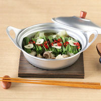 ヤマコー アルミ・ミニ寄せ鍋(蓋付) 08909 1個（直送品）