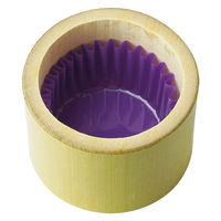 ヤマコー 丸竹輪切り(無塗装) 22248 1個（直送品）