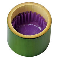 ヤマコー 青塗丸竹輪切り 25729 1個（直送品）