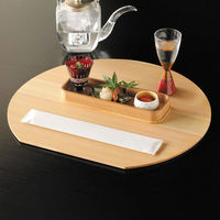 ヤマコー 杉・板膳(半月) 32584 1個（直送品）