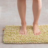 株式会社藤栄 もふ バスマット M 60×40cm よもぎ MF-103 4545229162598 1枚（直送品）