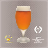 株式会社藤栄 リビープレミアム ティアドロップビア 436ml スモーキー LB-504 4545229166831 1個（直送品）