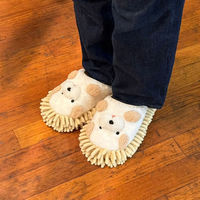 株式会社藤栄 アニマルモップスリッパ ハグモッピ 23~25cm イヌ HM-003 4545229168996 1足（直送品）