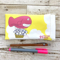 学研ステイフル 11ぴきのねこ ばね口ポーチ ききゅう F15076 1セット(1個×3)（直送品）