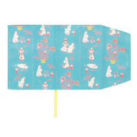 学研ステイフル MOOMIN ムーミン ブックカバー 文庫サイズ 水色 F16057 1セット(1個×3)（直送品）