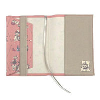 学研ステイフル MOOMIN ムーミン ブックカバー 文庫サイズ ピンク F16056 1セット(1個×3)（直送品）