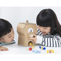 学研ステイフル かぞくでつくるダンボール 工作キット キャンディマシン N15006 1セット(1個×3)（直送品）