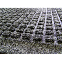 玄関マット 吸水速乾 44×74cm 屋内・屋外兼用 業務用 ウォーターホースTワッフル グリーン 391652 1個（直送品）