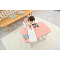 シンセーインターナショナル 子供用デスク チェア セット 机 椅子 ピンク 404568 1個（直送品）