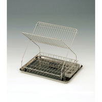 大木製作所 水切りラック 浜内千波のたためる水切り・場所取らず 幅43.5cm 2段 412686 1個（直送品）