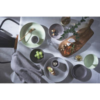 ミヤザキ食器 プレート 15cm ANGIE アンジー 磁器 マットパープル 415898 1個（直送品）