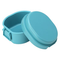 三好製作所 お弁当箱 GEL-COOL dome S 1段 300ml マカロンブルー 423752 1個（直送品）