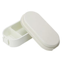 三好製作所 お弁当箱 GEL-COOL dome M 1段 600ml ミルクホワイト 423753 1個（直送品）