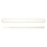 三好製作所 箸箱セット GEL-COOL STICK 箸セット 19cm ミルクホワイト 423788 1個（直送品）