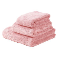 タオル フェイスタオル 30×80cm 思わず頬ずりしたくなるタオル ANGEL STEP Premium ピンク 449656 1個（直送品）
