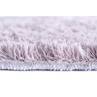 橋爪商店 バスマット コスモトロン ふわふわバスマット 45×60cm ライトグレー 461811 1個（直送品）