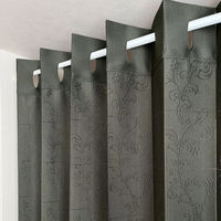 加栄レース アコーディオンカーテン アラベスク柄 フリーカット 150×100cm UVカット カーキ 469355 1個（直送品）