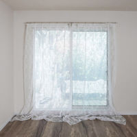 加栄レース レースカーテン フリーカット 100×250cm 2枚入り ミラーカーテン ブルーム 469432 1個（直送品）