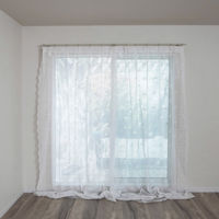 加栄レース レースカーテン フリーカット 100×250cm 2枚入り ミラーカーテン ペイズリー 469434 1個（直送品）