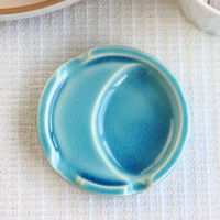 ネクスト 箸置き ファンレスト お箸&スプーン置き フラット シーブルー 489948 1個（直送品）