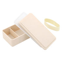 三好製作所 お弁当箱 GEL-COOL square L ジェラート 1段 500ml プレーンチョコ 423637 1個（直送品）