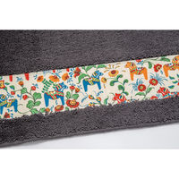 橋爪商店 キッチンマット ダーラヘスト 50×120cm グレー 462060 1個（直送品）