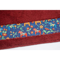 橋爪商店 キッチンマット ダーラヘスト 50×120cm ワインレッド 462058 1個（直送品）