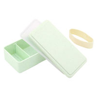 三好製作所 お弁当箱 GEL-COOL square L ジェラート 1段 500ml プレーンピスタチオ 423636 1個（直送品）