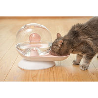 シンセーインターナショナル 給水器 かたつむり型給水器 電源不要 自動 ピンク 452561 1個（直送品）