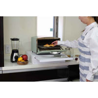 オスマック レンジラック 家電下スライドテーブル 427937 1個（直送品）