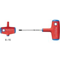 ピービ―スイスツールズ クロスハンドルヘクスローブドライバー T10サイズ M3ねじ適合 1406.10ー60 1本（直送品）