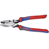 KNIPEX クニペックス 架線工事用強力ペンチ 240mm コンフォートハンドル パッケージ無 0902ー240 1丁（直送品）