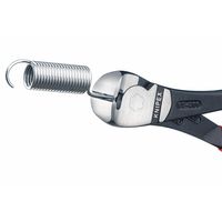 KNIPEX クニペックス ハイレバーエンドニッパー 200mm プラスチックコーティングハンドル パッケージ無 6701ー200 1丁（直送品）