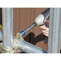 京都機械工具 KTC 6.35mm差込 40V対応 難攻不落ソケット インパクトドライバ用ソケットビット 21mm BZP63Aー21 1個（直送品）