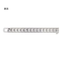 新潟精機 フック付スケール 快段目盛 両面 HSDー15KD 1セット(4個)（直送品）