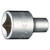 TONE 3/8”DRx5.5mm ソケット 3S-5.5 1PC（直送品）
