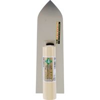 藤原産業 緑長 ステン繊維壁用仕上鏝 0.5mm厚 210mm 16331 1セット(4丁)（直送品）