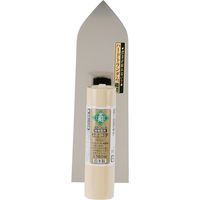 藤原産業 緑長 ステン繊維壁用仕上鏝 0.5mm厚 180mm 16330 1セット(4丁)（直送品）