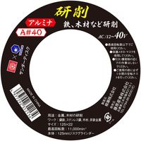 藤原産業 SK11 サンダーディスクA #40 125mm 1枚 SSD125ーA040 1セット(8枚)（直送品）